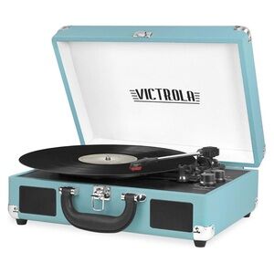SUITCASE VINTAGE STYLE RECORD PLAYER
